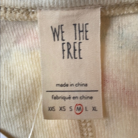 NWT Free People Distressed Tank - Picture 5 of 8